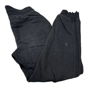 Lululemon Scuba High-Rise Jogger Black Size 6 Fleece Sweatpants Womens Wash/Fade